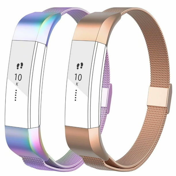 Premium Milanese Stainless Steel Replacement Band for Fitbit Alta/Alta HR/Ace